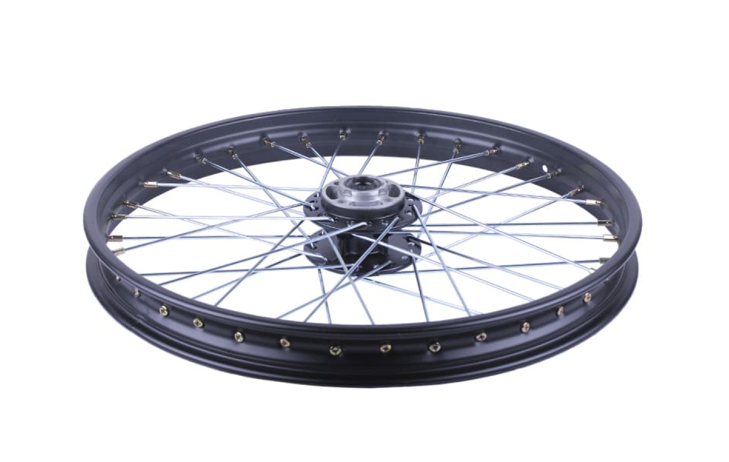 Диск передний R21*1.6 TΛTΛ (черный) на мотоцикл Enduro/Kross