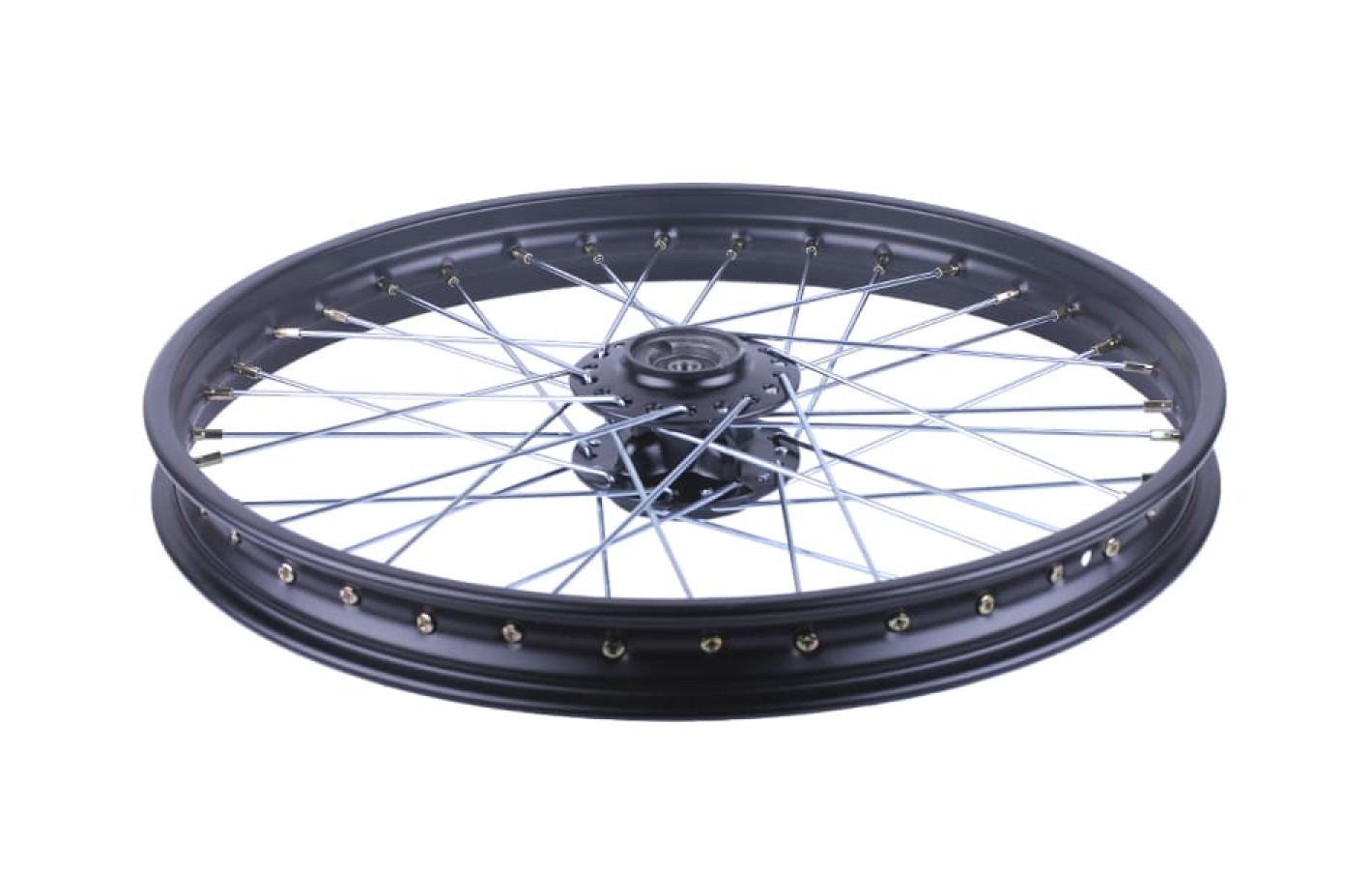 Диск передний R21*1.6 TΛTΛ (черный) на мотоцикл Enduro/Kross
