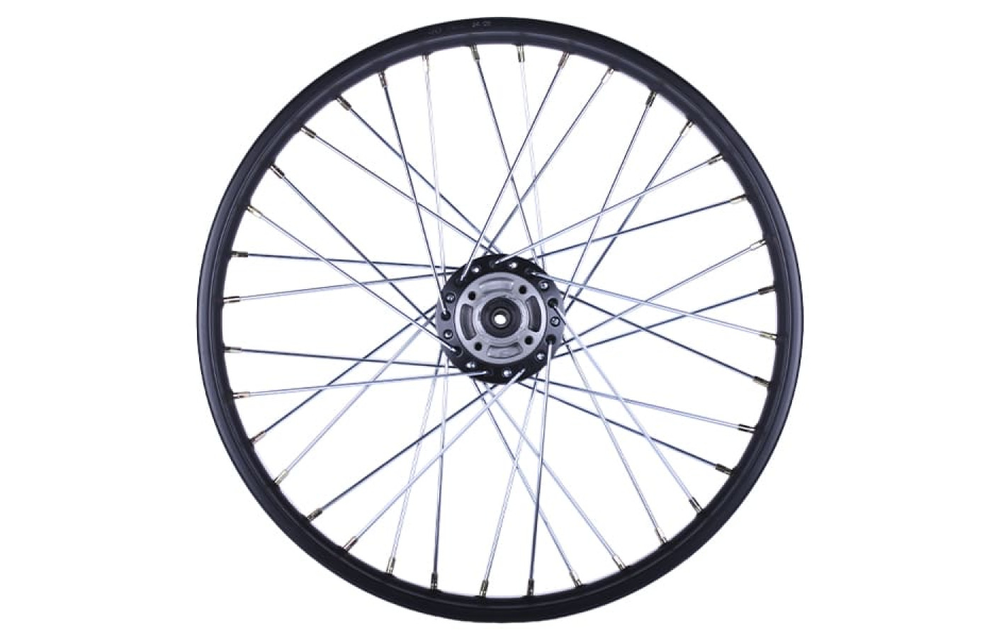 Диск передний R21*1.6 TΛTΛ (черный) на мотоцикл Enduro/Kross