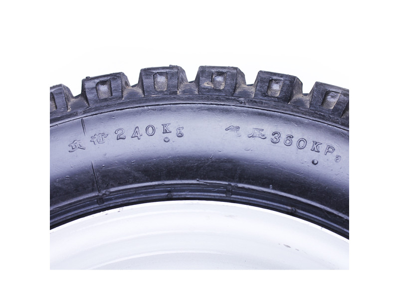 Колесо в сборе 4.00×12 (под 5 болтов, дорожная) TT AGRO MOTO на мототрактор