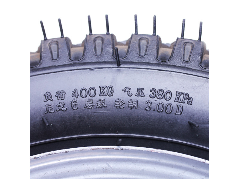 Колесо в сборе 4.00×14 (под 5 болтов, протектор "дорожный") TT AGRO MOTO
