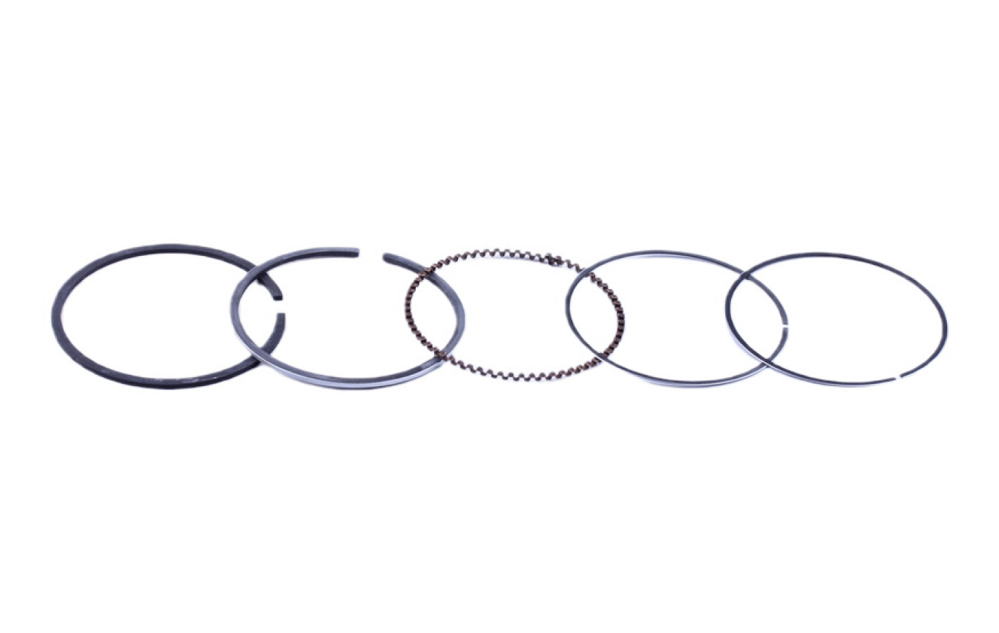 Кольца поршневые 77,25 мм TΛTΛ на бензиновый двигатель 177F, к-т на 1 поршень