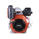 Двигатель дизельний с электростартером 186FE TT AGRO MOTO (с выходом вала под шлицы, 25 мм) 9 л.с.