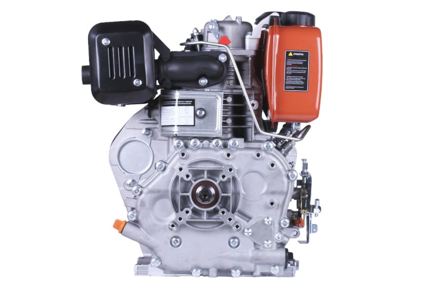 Двигун дизельний 186F TT AGRO MOTO (з виходом валу під шліци, 25 мм) 9 л.с.