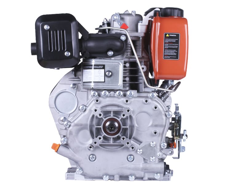 Двигатель дизельный 186F TT AGRO MOTO (с выходом вала под шлицы, 25 мм) 9 л.с.