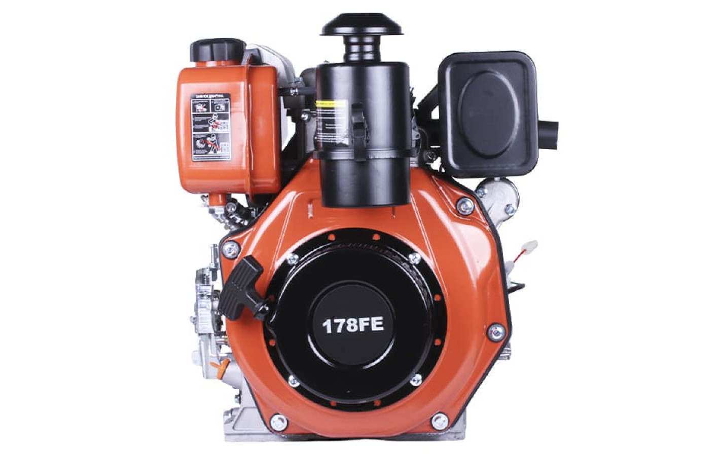 Двигун 178FE - дизель (під шліци діаметр 25 мм) (6 к.с.) з електростартером
