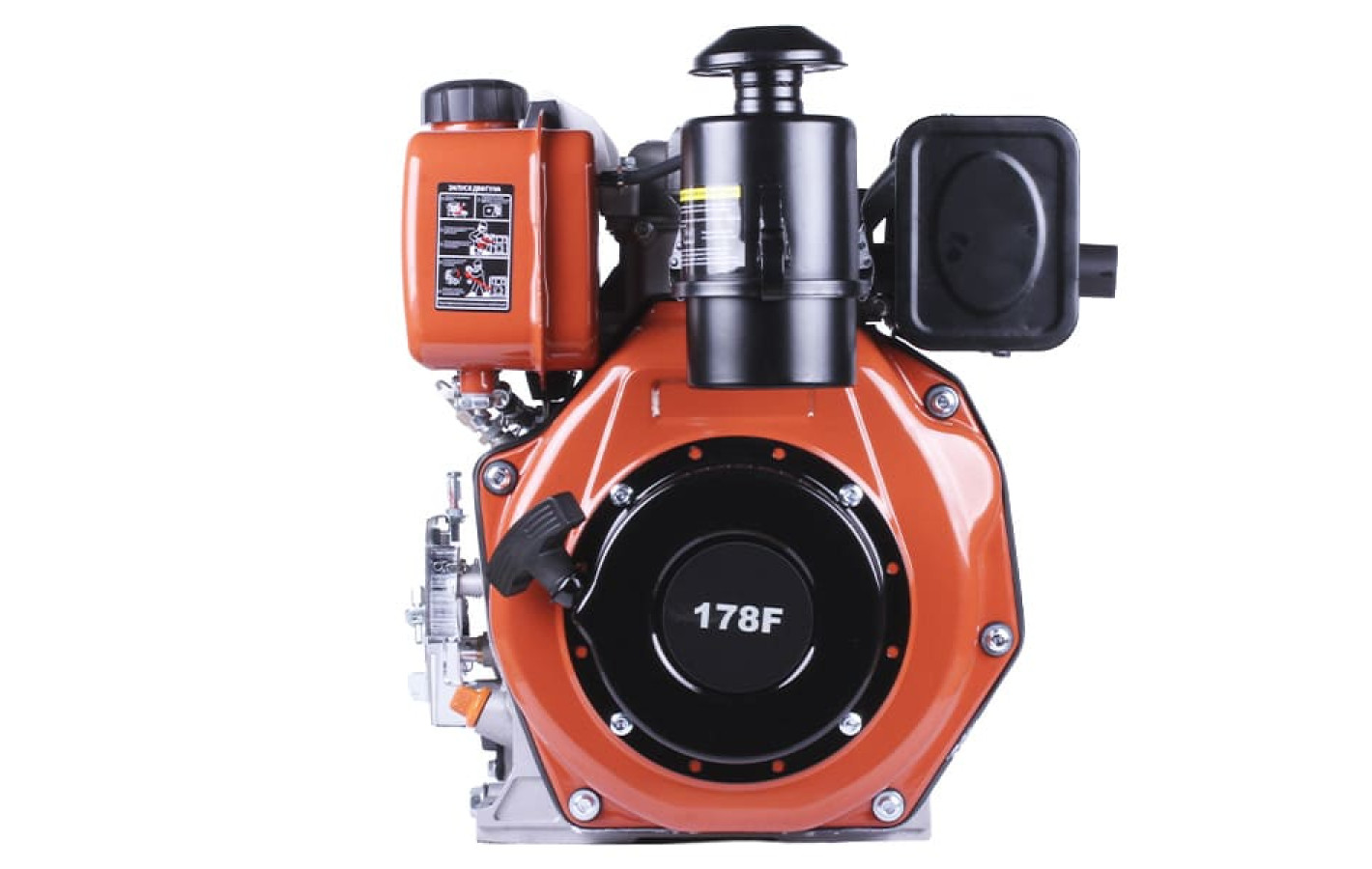 Двигатель дизельный 178F TT AGRO MOTO (с выходом вала под шлицы, 25 мм) 6 л.с.