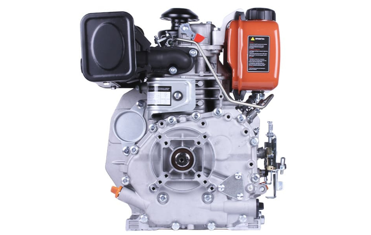 Двигатель дизельный 178F TT AGRO MOTO (с выходом вала под шлицы, 25 мм) 6 л.с.