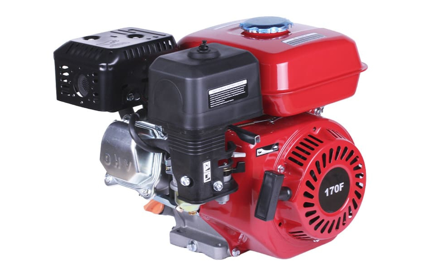 Двигун бензиновий 170F TT AGRO MOTO (з виходом валу під шліци, 25 мм) 7 л.с.