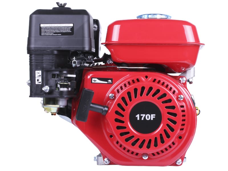 Двигатель бензиновый 170F TT AGRO MOTO (с выходом вала под шлицы, 25 мм) 7 л.с.