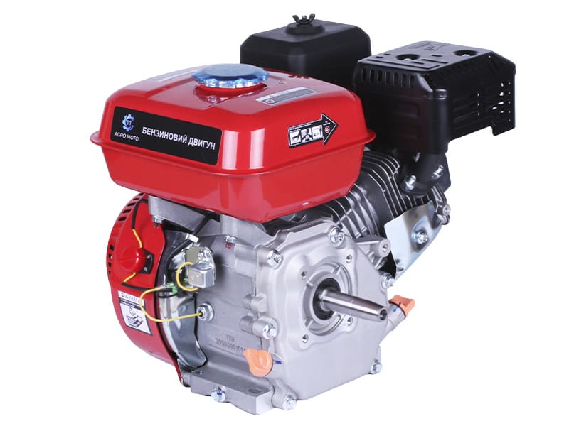 Двигун бензиновий 170F TT AGRO MOTO (з виходом валу під конус) 7 к.с.