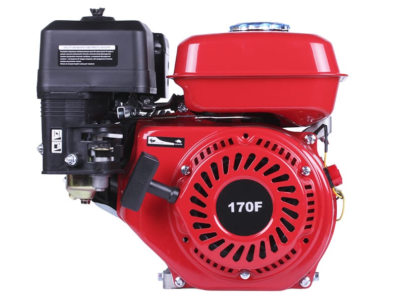 Двигун бензиновий 170F TT AGRO MOTO (з виходом валу під конус) 7 к.с.