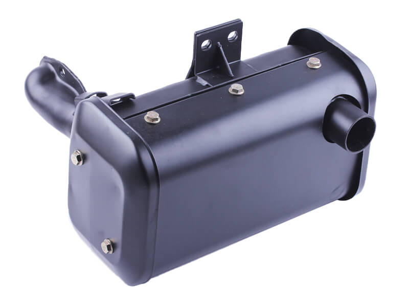 Глушитель TT AGRO MOTO на дизельный двигатель 186F генератора GN 5 KW