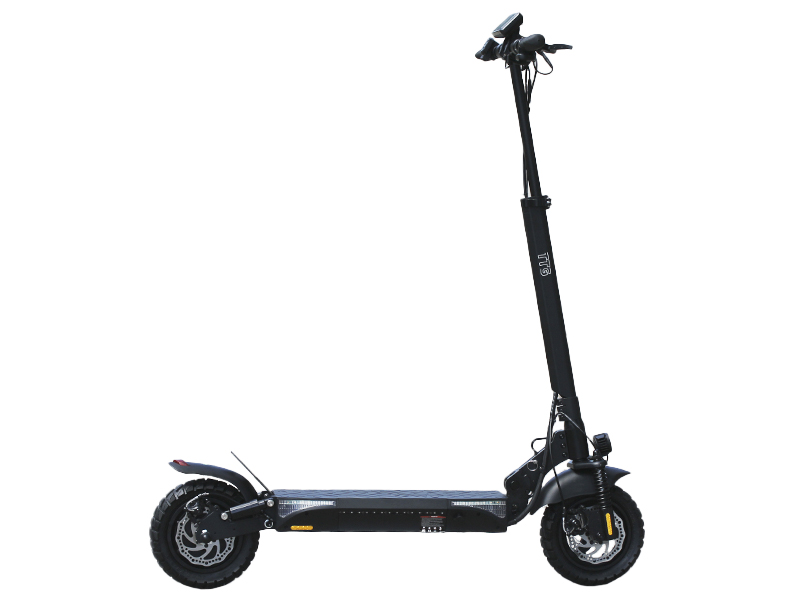 Электросамокат TTG черный с блютузом T4, 500w, 48V, 10AH