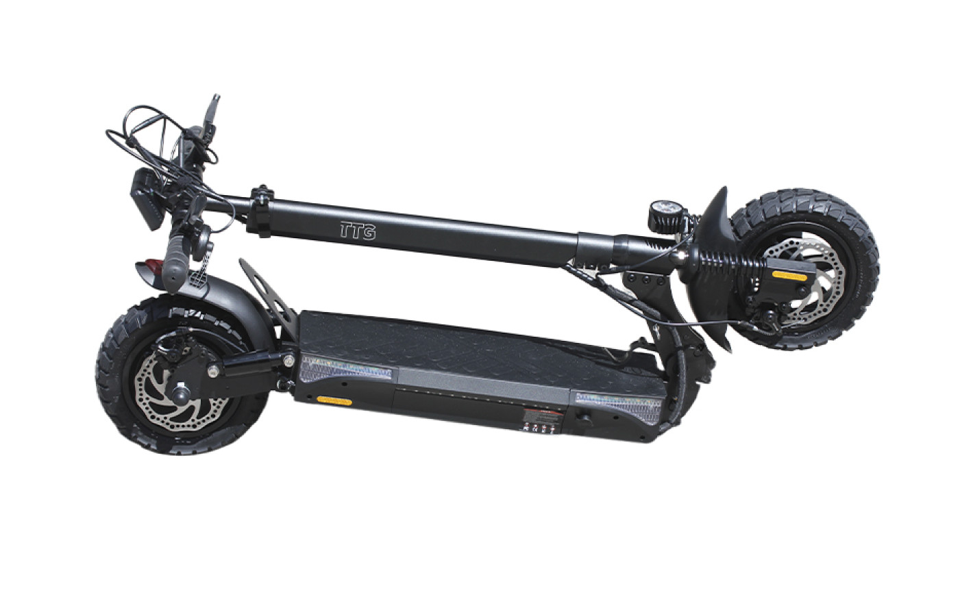 Електросамокат TTG чорний з блютузом T4, 500w, 48V, 10AH