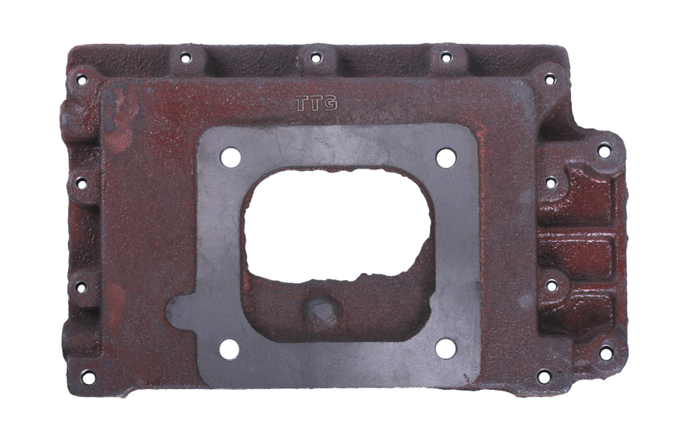 Пластина крепления радиатора (базовая) TTG на дизельный двигатель 180N