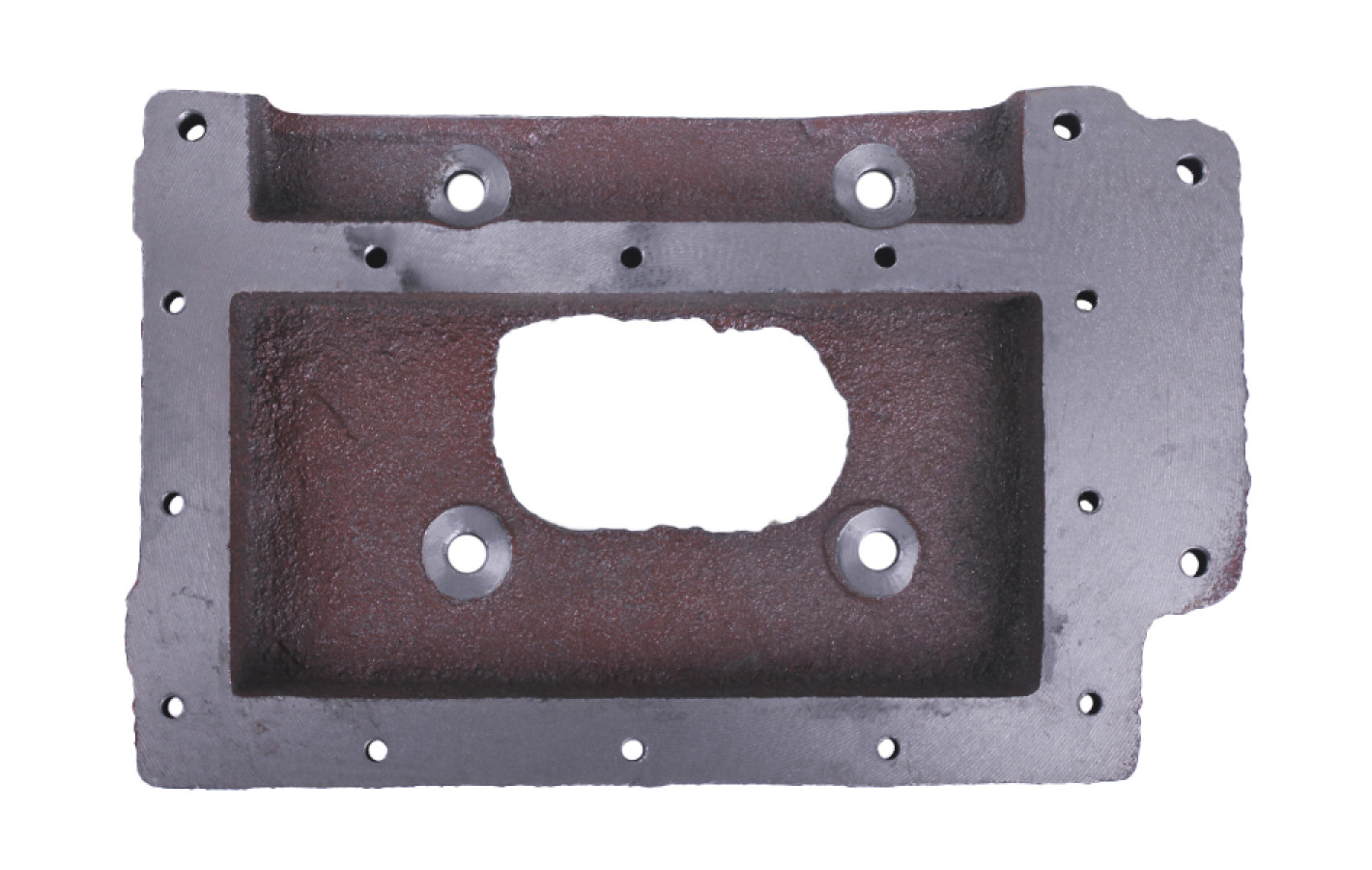 Пластина крепления радиатора (базовая) TTG на дизельный двигатель 180N