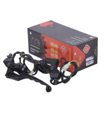 Кріплення дзеркала з важелем TTG на мотоцикл із бензиновим двигуном СВ-125/150, к-т: 2 шт.