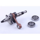 Коленвал + подшипники 2 шт.: 15*32*9 - STL