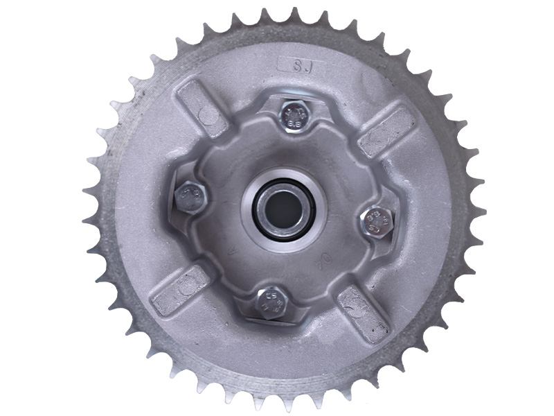 Демпфер заднего колеса со звездой 428×41 TT AGRO MOTO на мотоцикл LF150-2E