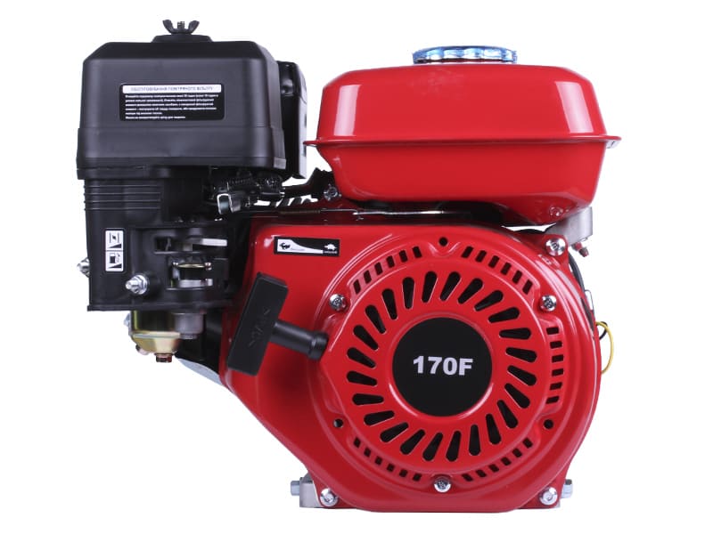 Двигатель бензиновый 170F TT AGRO MOTO (с выходом вала под шлицы, 20 мм) 7 л.с.
