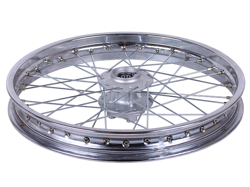 Диск передний TT AGRO MOTO 19×1.85J хром на мотоцикл XY250GY-9А, хром