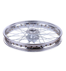 Диск передний TΛTΛ R19*1.85J на мотоцикл XY250GY-9А, хром УЦЕНКА