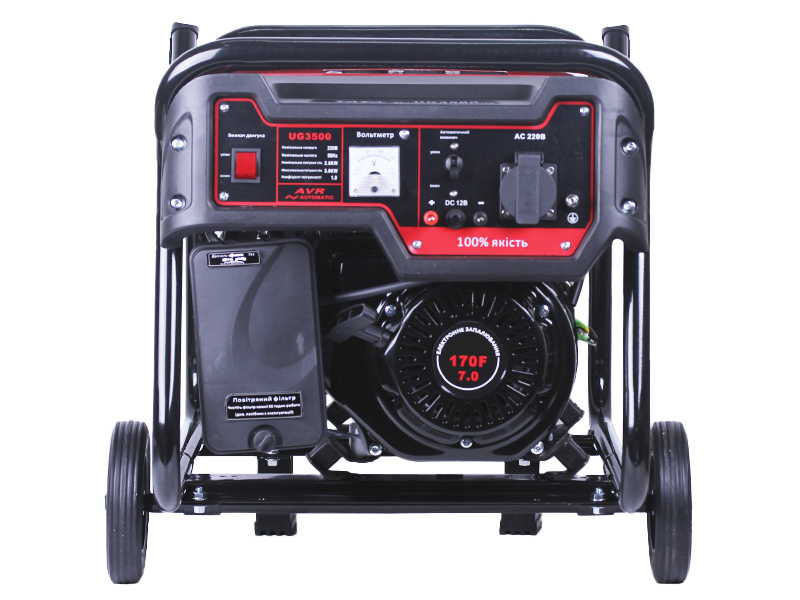Генератор бензиновый UG3500 2.8/3.0KW TT AGRO MOTO