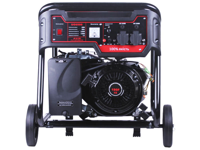 Генератор бензиновий UG6500 5.0/5.5KW TT AGRO MOTO