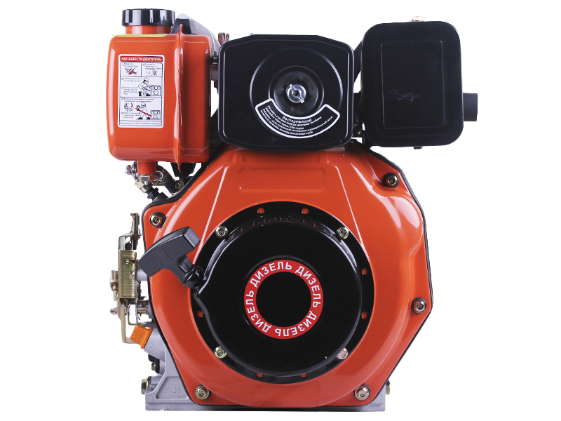 Дизельный двигатель 178F TT AGRO MOTO (с выходом вала под конус), 6 л.с.