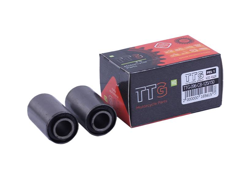 Сайлентблоки двигателя TTG на бензиновый двигатель СВ-125/150, к-т 2 шт.: 25×12×45