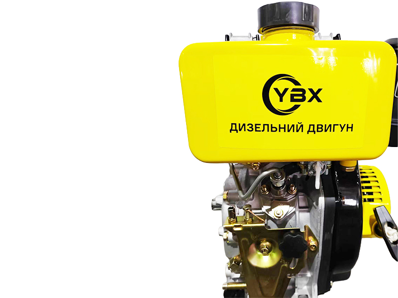 Двигатель дизельный 173D YBX (под шлицы, 25 мм) 5 л.с.
