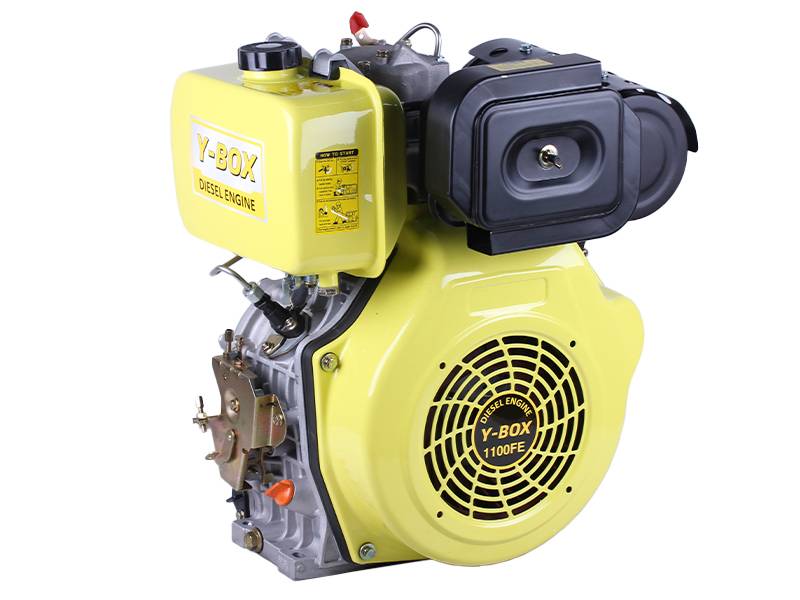 Двигун дизельний 1100FE YBX (під шліци, 25 мм) 15 к.с.
