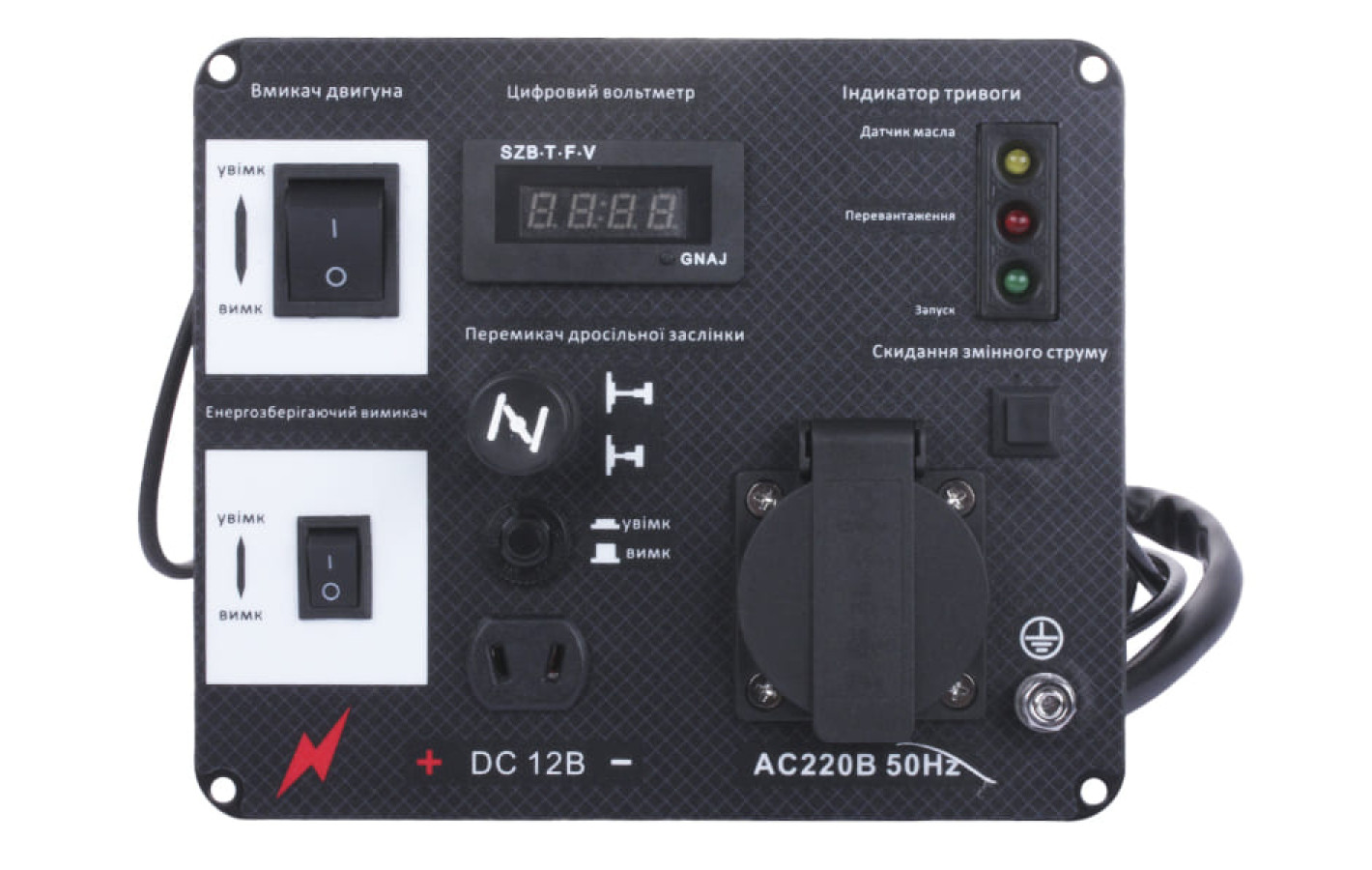 Панель управления в сборе - 3.5 KW/3.8 KW