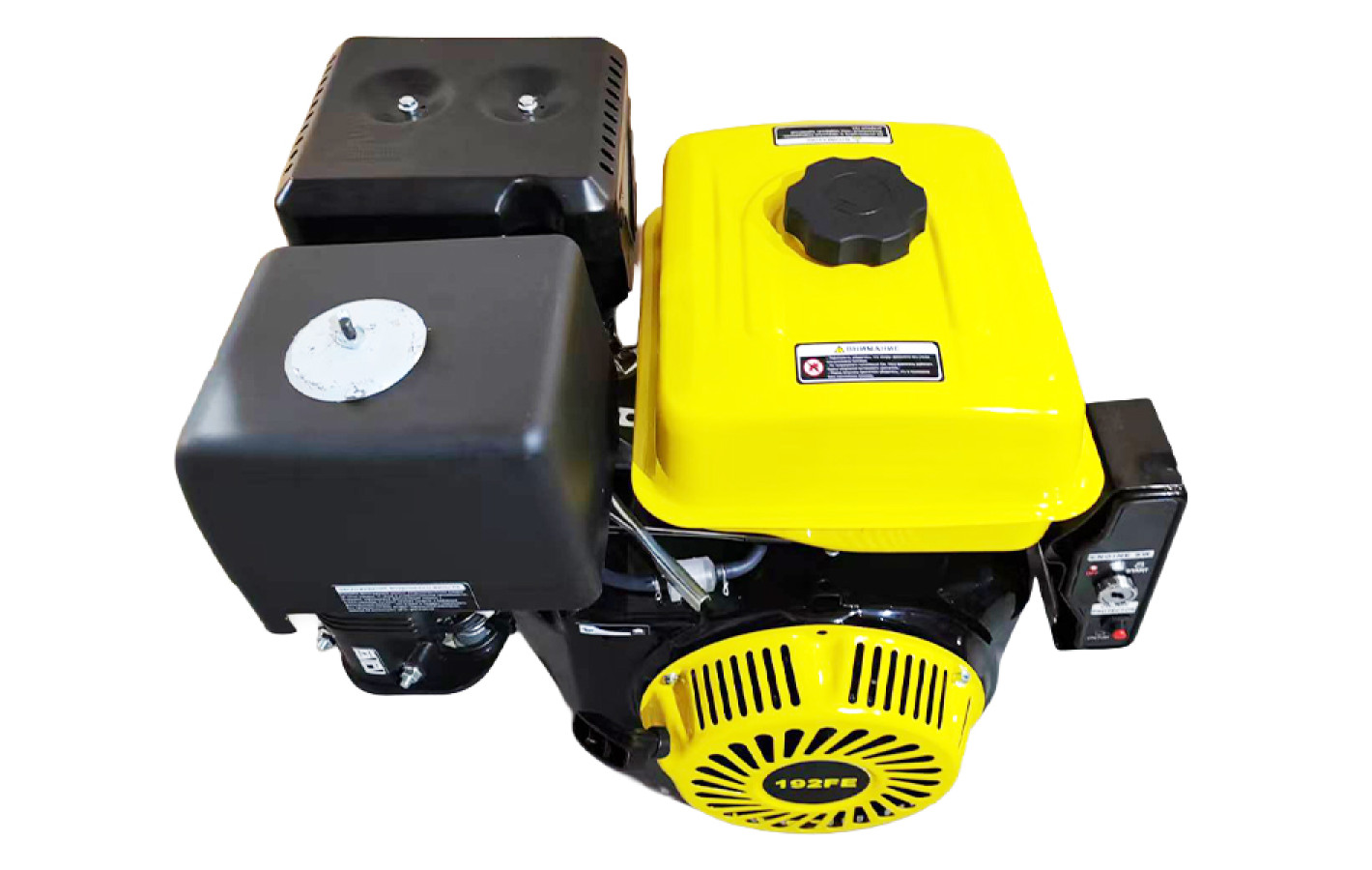 Двигатель 192FE - бензин (под шпонку диаметр 25 мм) (16 л.с.) с электростартером - YBX