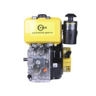 Двигун 186F - дизель (під шліци діаметр 25 мм) (9 л.с.) - YBX