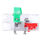 Боковые крышки с форсункой (под два бункера) - SA