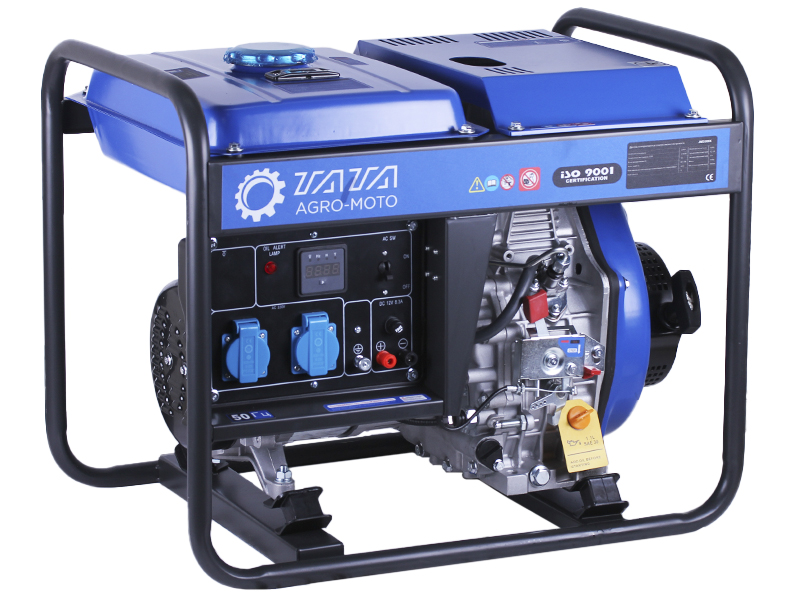Генератор дизельный JM3500X 2.8/3.3KW 220V TT AGRO MOTO (однофазный)