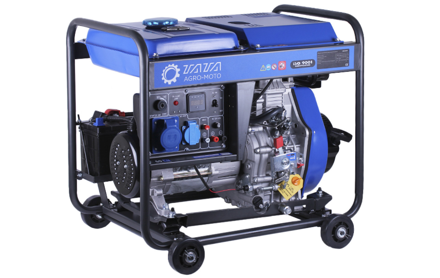 Генератор дизельний TΛTΛ JM8500X(E) 6.0/6.5KW (однофазний, зі свічкою розжарення)
