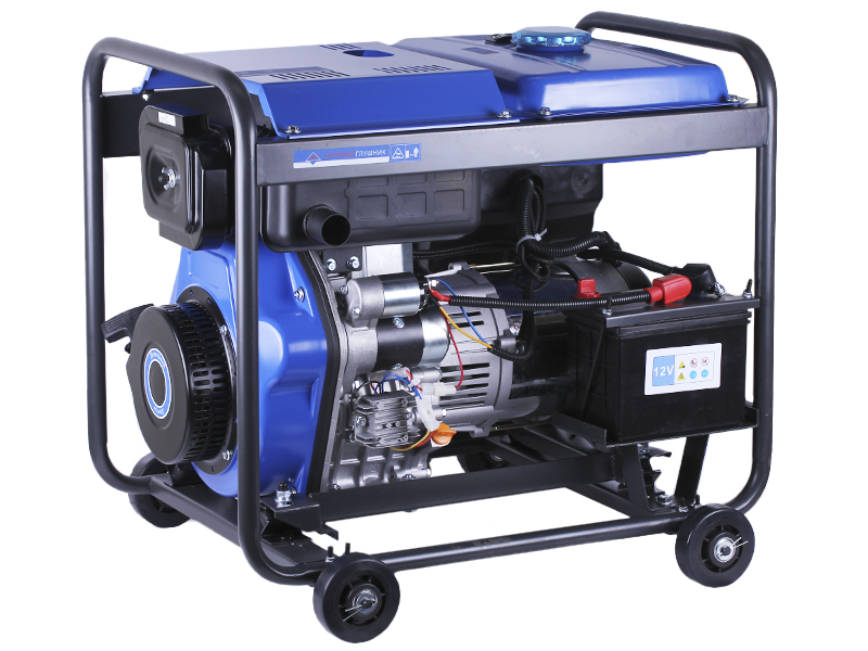 Генератор дизельный JM8500X(E) 6.0/6.5KW TT AGRO MOTO (однофазный со свечой накала)