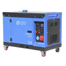 Генератор безшумний дизельний TΛTΛ JM10000TD 6.5/6.8KW (однофазний, зі свічкою розжарення)