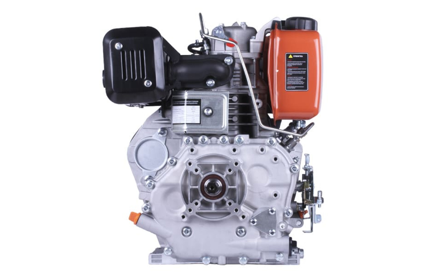 Двигун дизельний 188D TT AGRO MOTO з паливним баком та тнвд без електроклапану (з виходом валу під шліц, 25 мм) 11 к.с.
