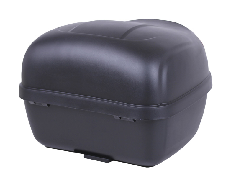 Кофр (багажник) для мотоцикла задний TT AGRO MOTO YM-0808 (V- 29L) 39.5×39.5×30.5 черный с красным