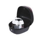 Кофр (багажник) для мотоцикла задний TΛTΛ YM-0808 (V- 29L) 39.5×39.5×30.5 черный с красным