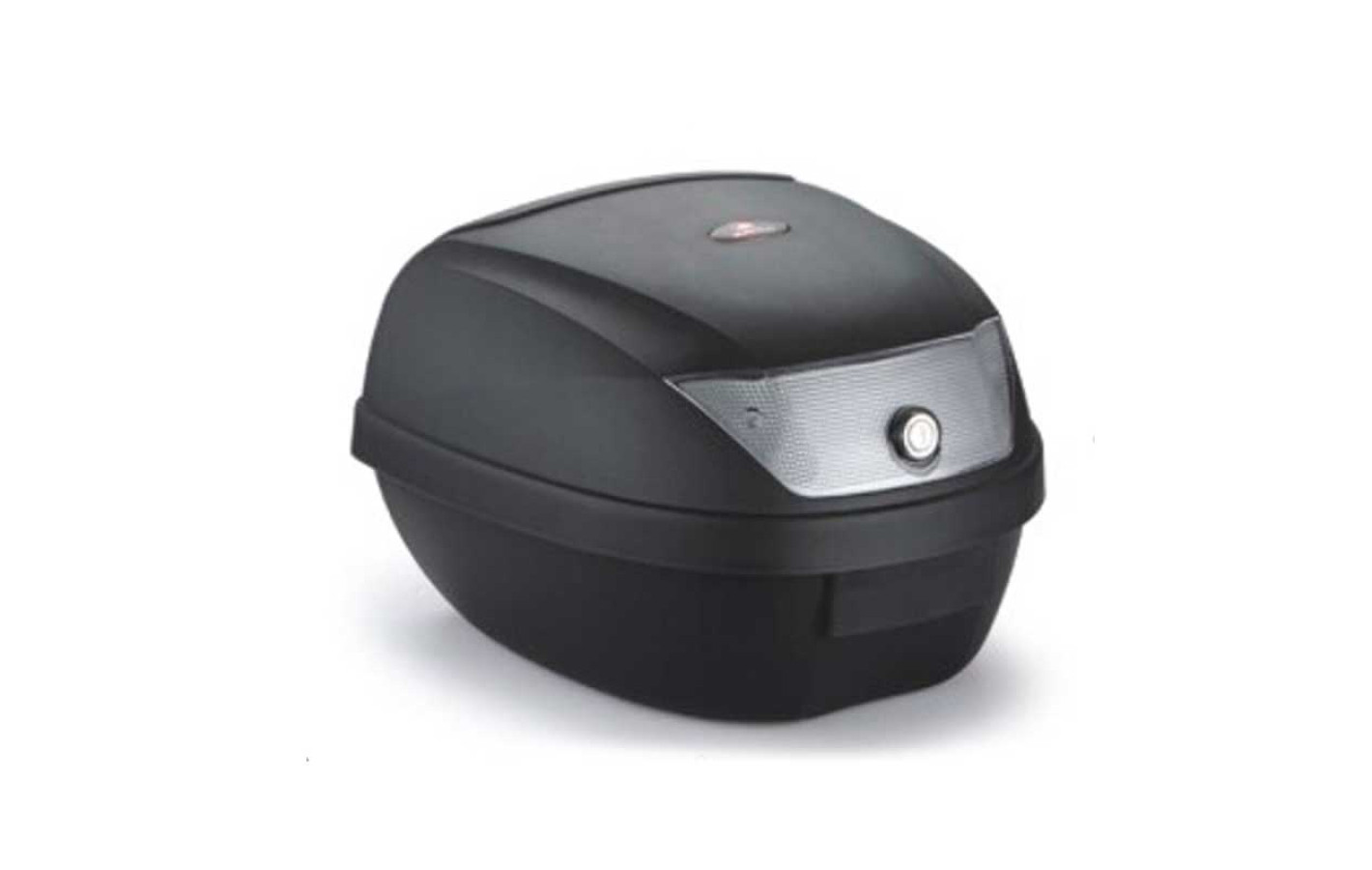 Кофр (багажник) для мотоцикла задний WHITE REF YM-0807 (V-28L) 39.5×39.5×30 черный