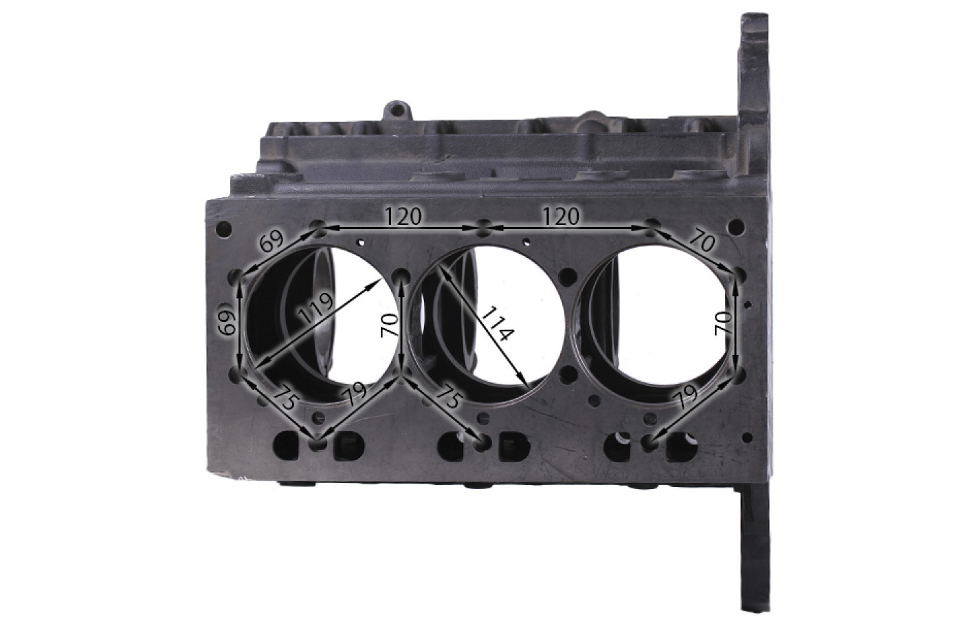Блок циліндрів TY3100B