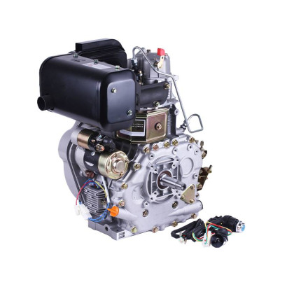 Diesel engine with an electric starter 188D TATA (with a sha..