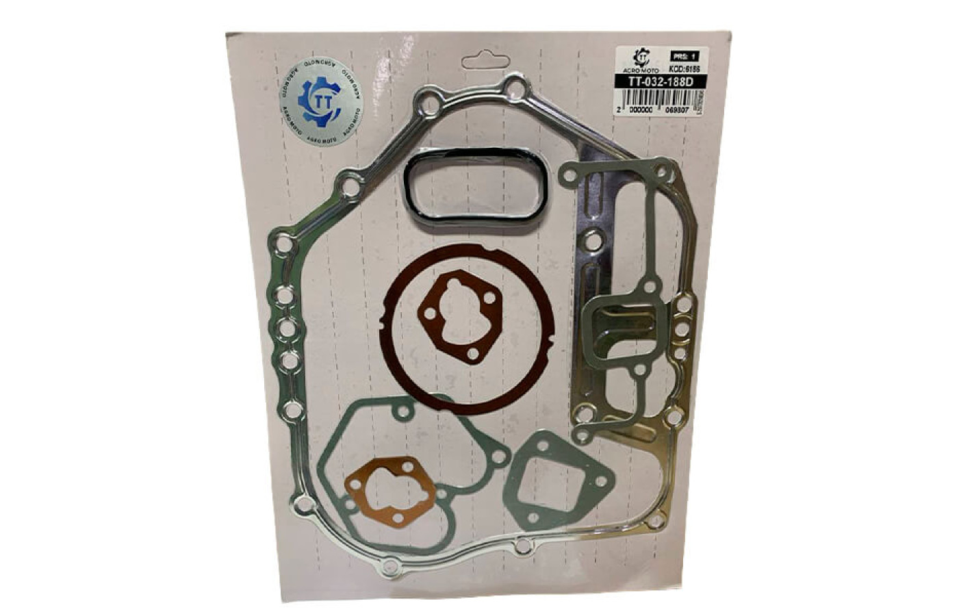 Прокладки двигуна TT-AGRO-MOTO на дизельний двигун 188D, комплект УЦЕНКА
