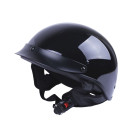 Шлем мотоциклетный VIRTUE MD-513, черный глянцевый, size S