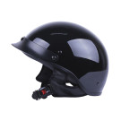 Шлем мотоциклетный VIRTUE MD-513, черный глянцевый, size L